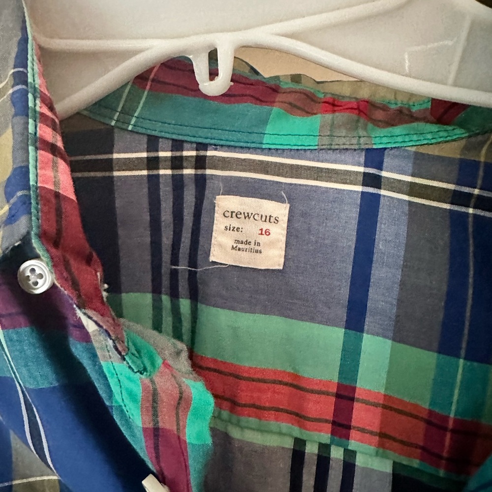 boys crewcuts size 16